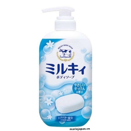 Sữa Tắm Bò Milky Body Soap Nhật Bản 550ml