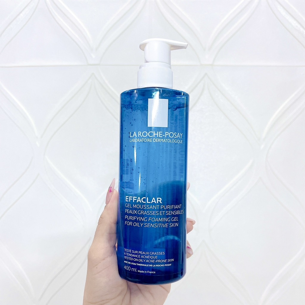 Sữa Rửa Mặt La Roche Posay Dạng Gel Nhẹ Dịu Cho Da Dầu Mụn Nhạy Cảm