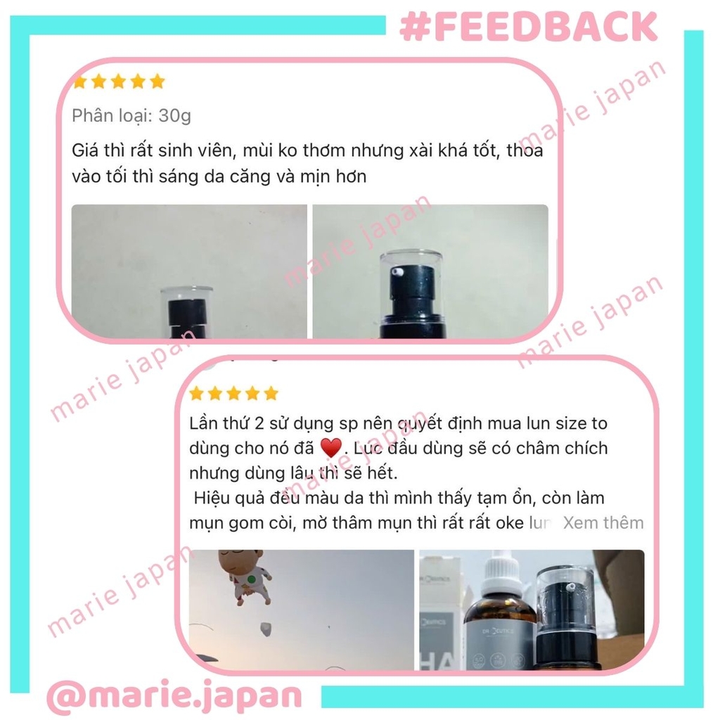 Serum DrCeutics AHA 10% Exfoliating Tẩy Tế Bào Cải Thiện Sắc Tố Da  Se Khít Lỗ Chân Lông Chai 30g