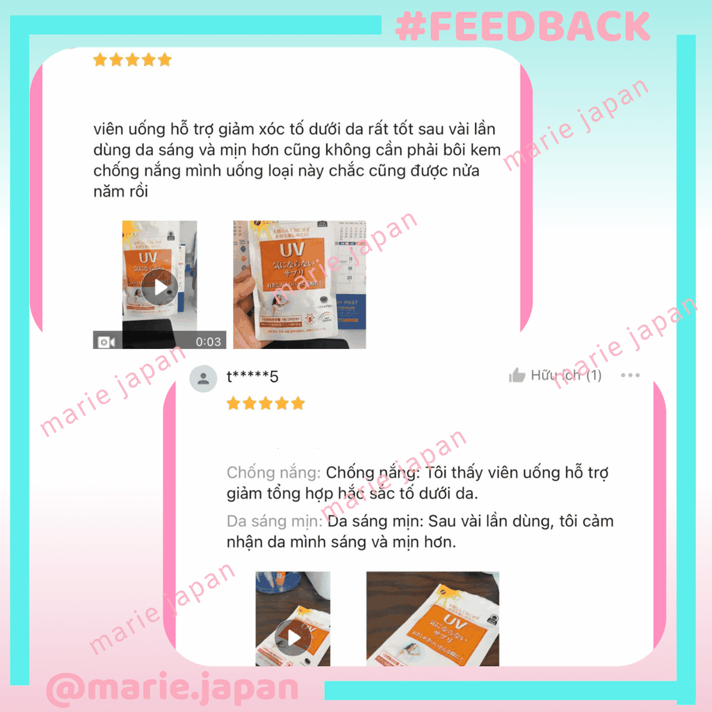 Viên Uống Chống Nắng UV Fine Japan Gói 30 viên