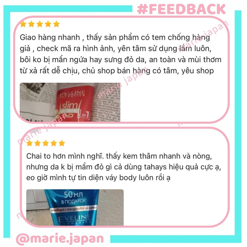 Kem Tan Mỡ Eveline 4D Slim Extreme Professional Hỗ Trợ Giảm Mỡ Săn Chắc Da Ba Lan Tuýp 250ml