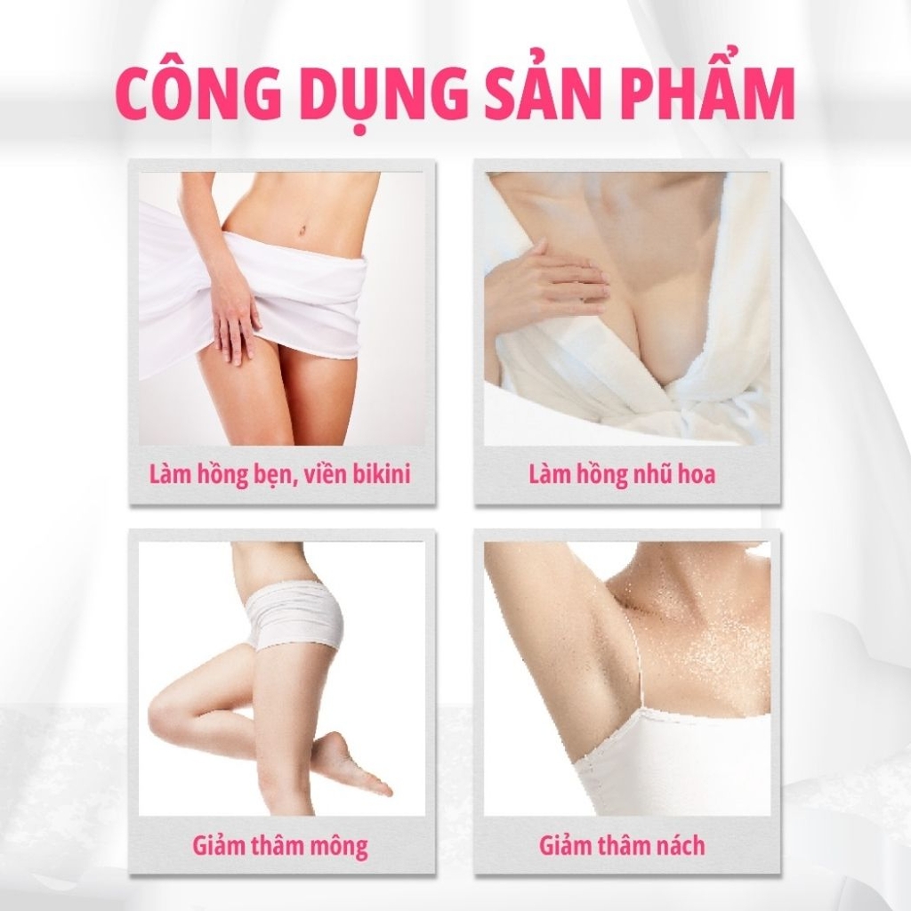 Kem Làm Hồng Nhũ Hoa Foellie Virgin Nipple Cream Hàn Quốc 30ml