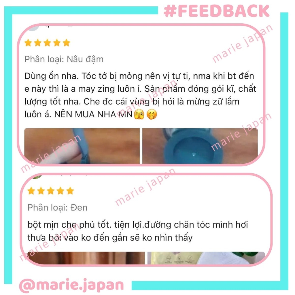 Phấn Chấm Hói Tóc Jary Che Phủ Nhanh Chong Tóc Dày Chuẩn Màu Tự Nhiên Lâu Trôi Quick Hair Puff 4G