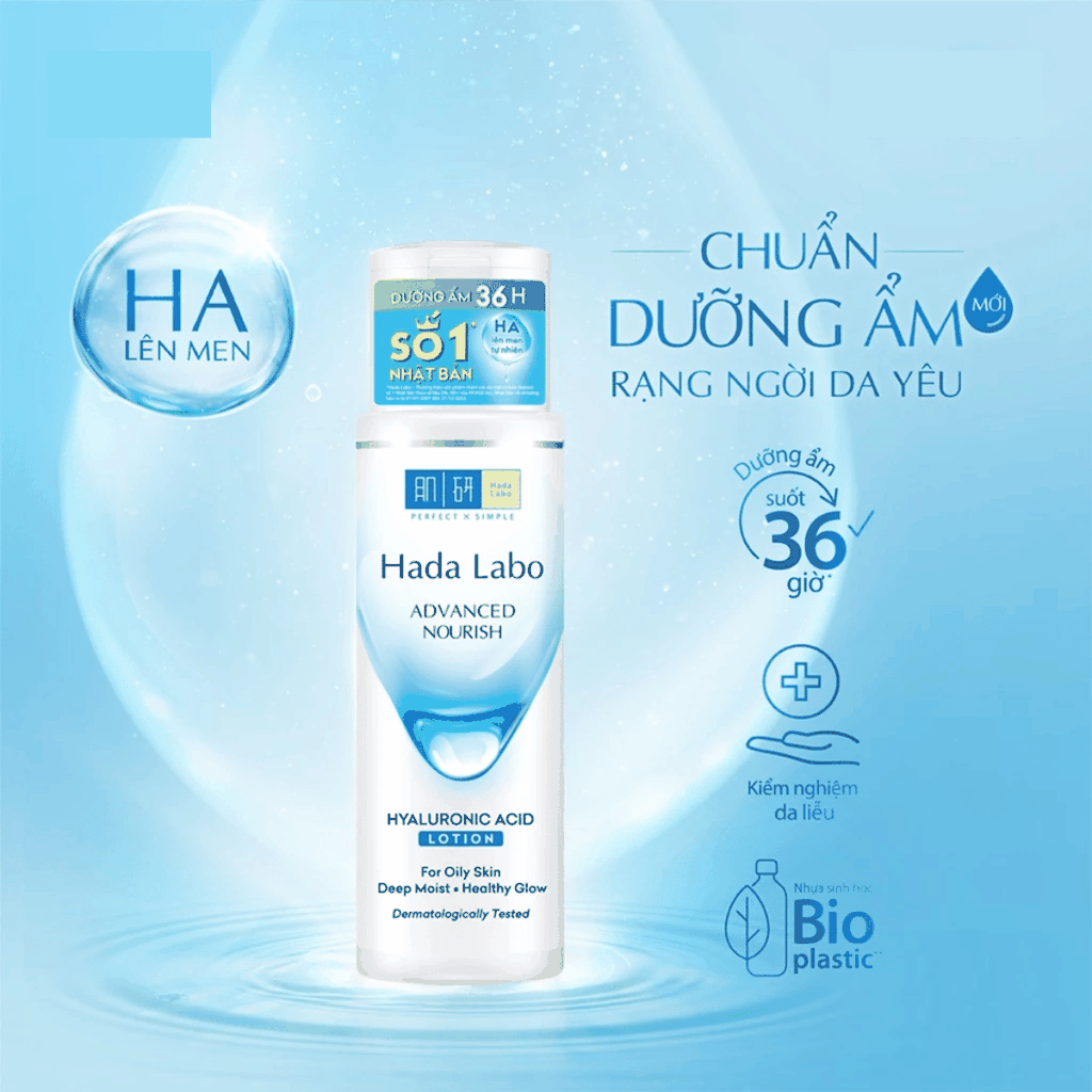 Toner Hada Labo Advanced Nourish Hyaluronic Acid Chai 170ml