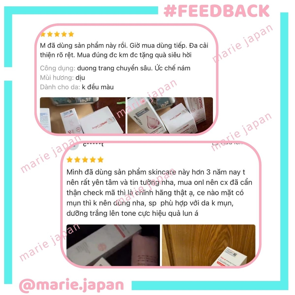 Nước Thần Angel's Liquid Tone Up Glutathione Treatment Essence Dưỡng Trắng Sáng Mờ Thâm Nám Hàn Quốc  Chai 150ml