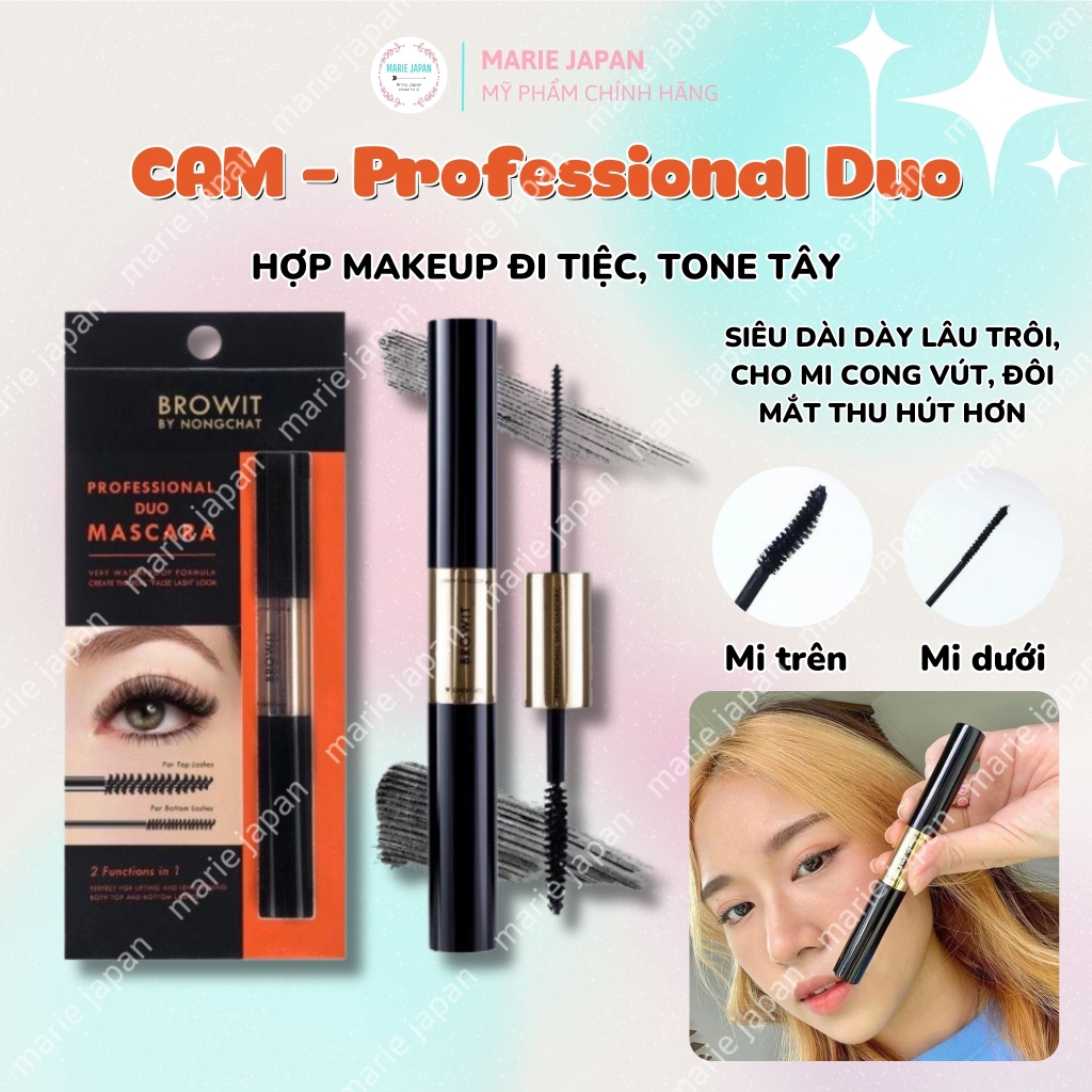 Mascara Browit Giúp Mi Dài Cong Không Lem Trôi By Nongchat Thái Lan