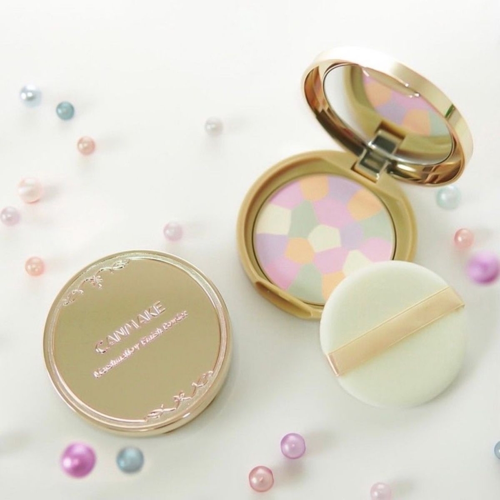 Phấn Phủ Đa Sắc Canmake Marshmallow Finish Powder Abloom Nâng Tông Kiềm Dầu Chỉnh Sắc Tố Da Nhật Bản 4g