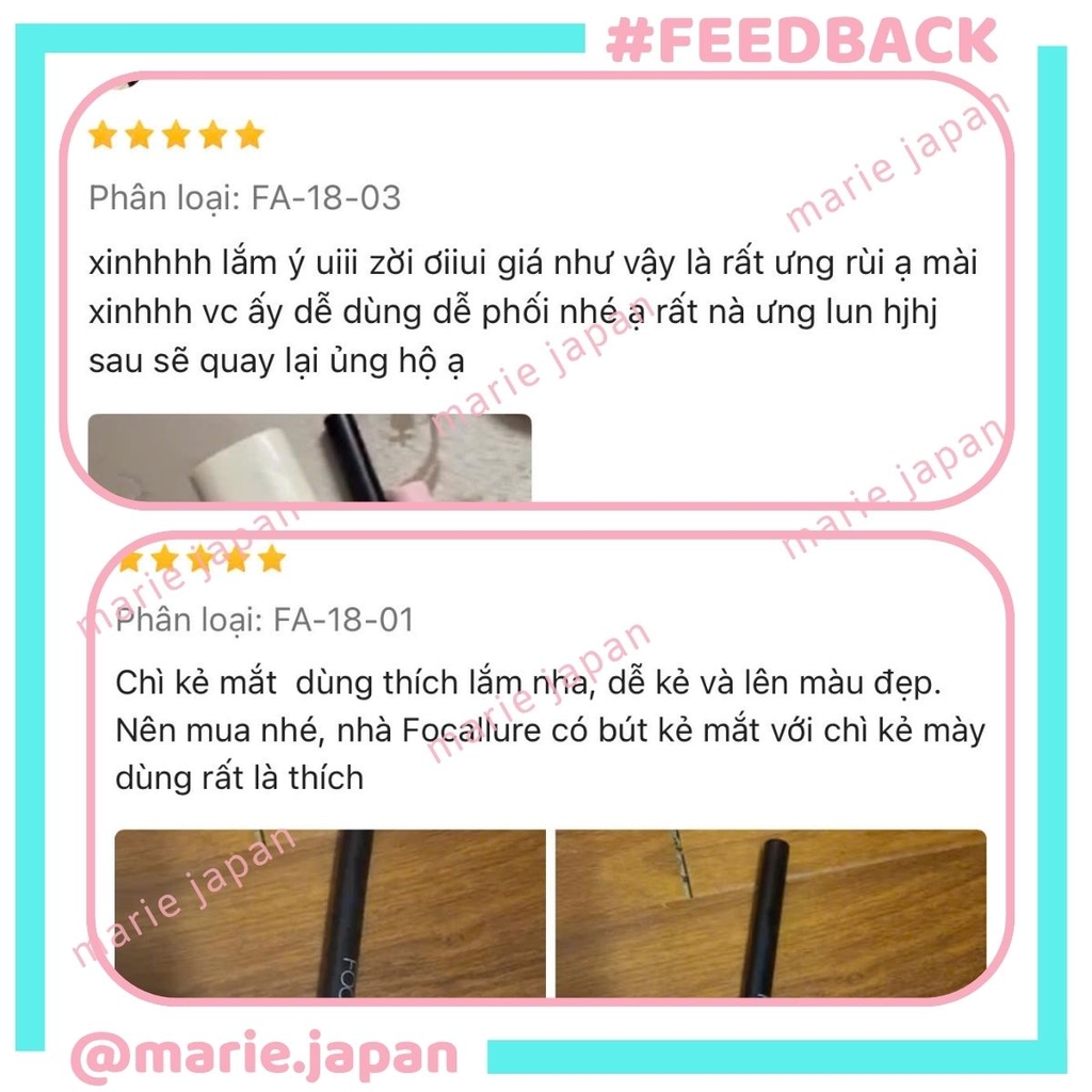 Chì Kẻ Mày Focallure Tự Nhiên Bền Màu Lâu Trôi  Auto Brows Pen 0.25G