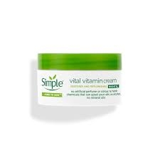 Kem Dưỡng Ẩm Phục Hồi Da Simple Vital Vitamin Cream Hủ 50ml