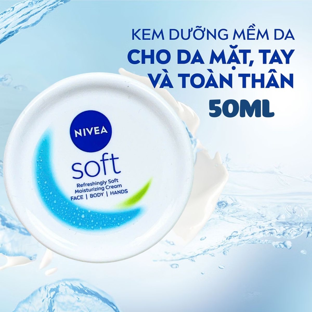 Kem Dưỡng NiveaCấp Ẩm Cho Da Mềm Mịn Giảm Khô Da Hiệu Quả Đức