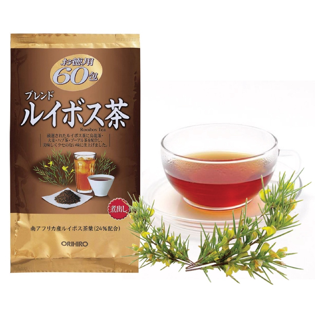 Hồng Trà Nam Phi Orihiro Rooibos Tea Túi 60 Gói