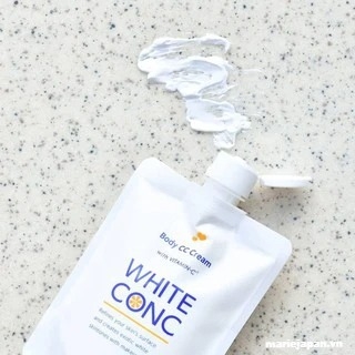 Dưỡng Thể Nâng Tông Trắng Da Body White Conc Cc Cream Nhật  200g
