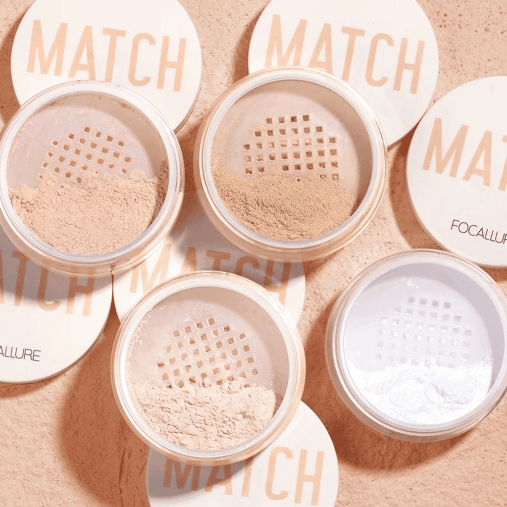 Phấn Phủ Bột Focallure Siêu Mịn Kiềm Dầu Đỉnh Che Phủ Tốt Baking & Setting Loose Powder FA154 15g