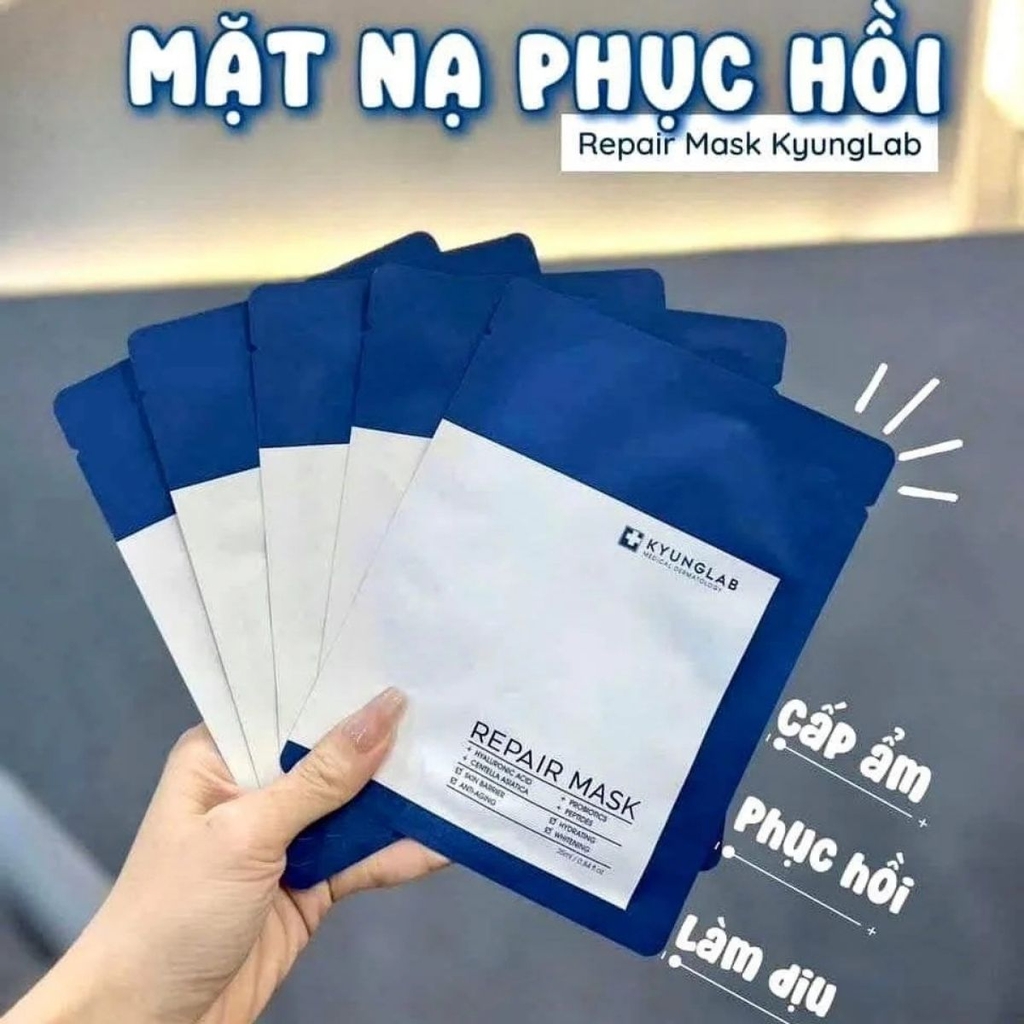 Mặt Nạ KyungLab Repair Mask Phục Hồi Cấp Ẩm Làm Dịu Hỗ Trợ Tái Tạo Hàn Quốc