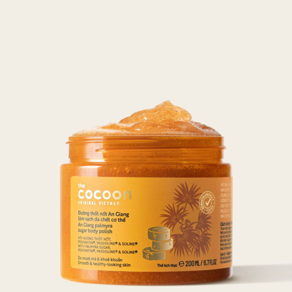 Tẩy Da Chết Cocoon Đường Thốt Nốt An Giang Da Sáng Mịn Đều Màu 200ml