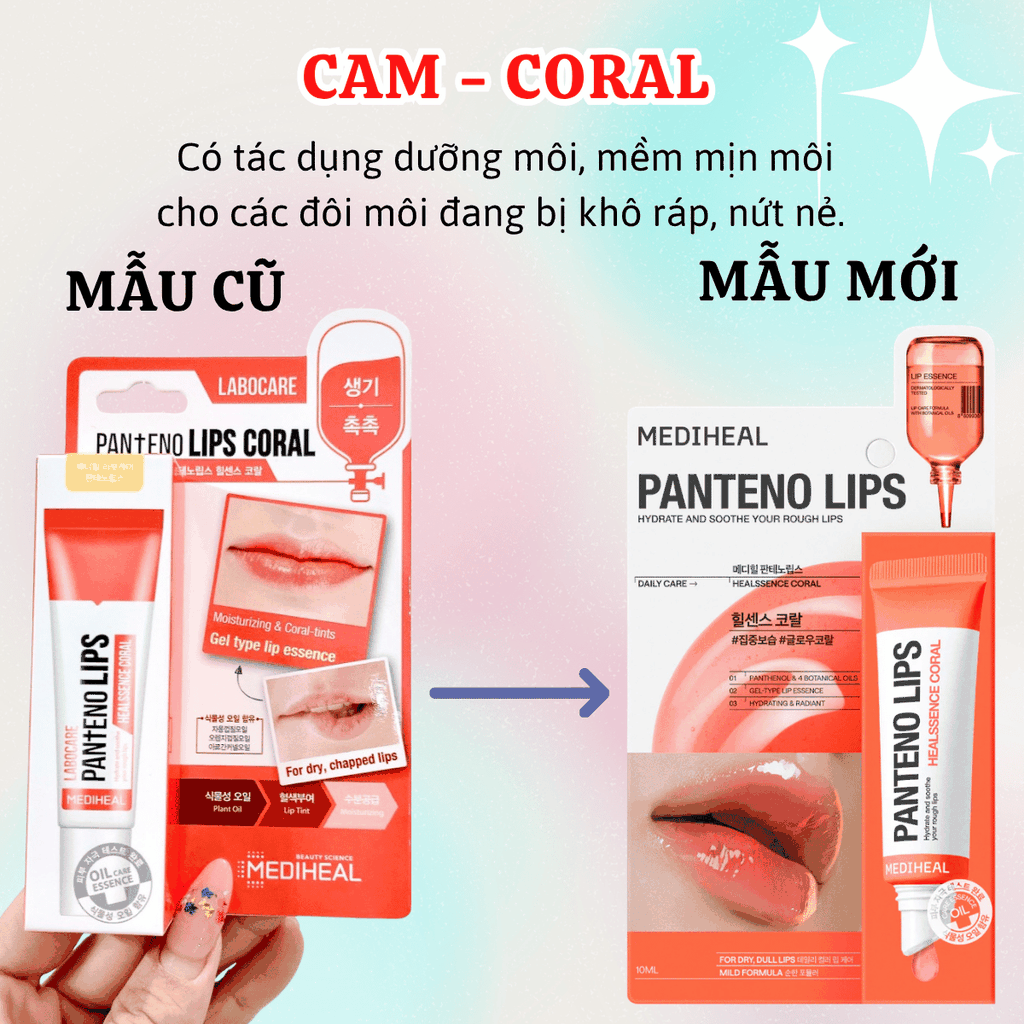 Son Dưỡng Môi Mediheal Labocare Pantenolips - Tuýp 10ml