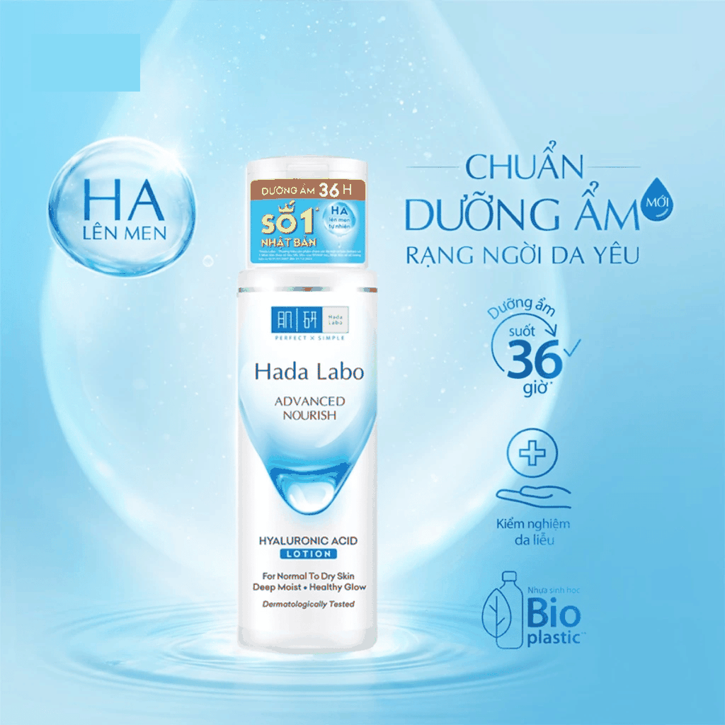 Toner Hada Labo Advanced Nourish Hyaluronic Acid Chai 170ml