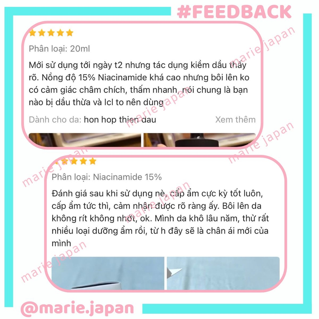 Serum COSRX The RX Niacinamide 15% Dưỡng Sáng Giảm Thâm Mụn Hàn Quốc Chai 20ml