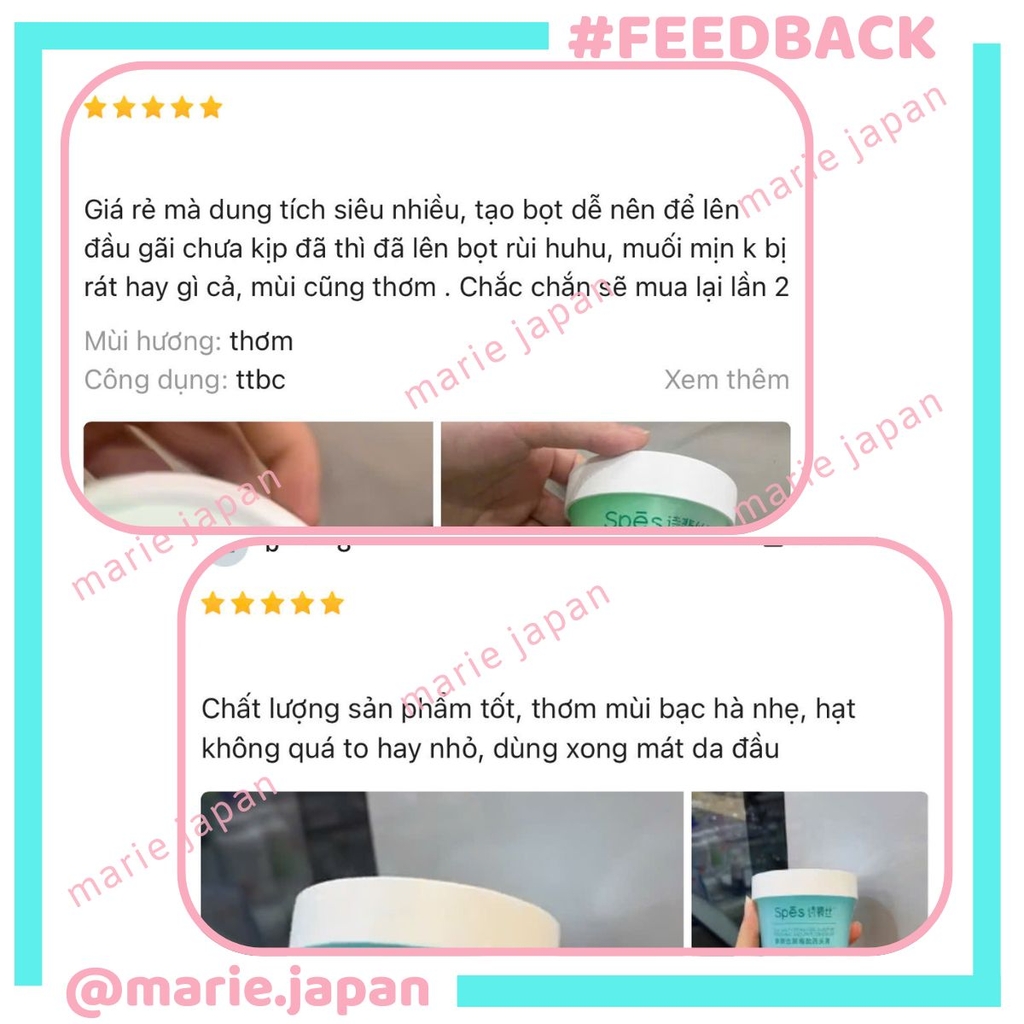 Dầu Gội Tẩy Tế Bào Chết Da Đầu Spes Sạch Gàu Bã Nhờn Dưỡng Ẩm Kiềm Dầu Sea Salt Cream Hũ 280g