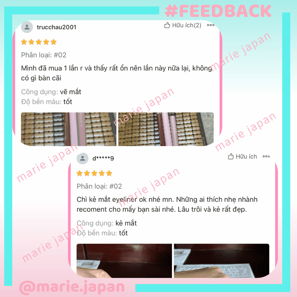 Gel Kẻ Mắt Pinkflash Nét Siêu Mảnh Không Lem Chống Thấm Nước ProTouch Eyeliner Pencil E13
