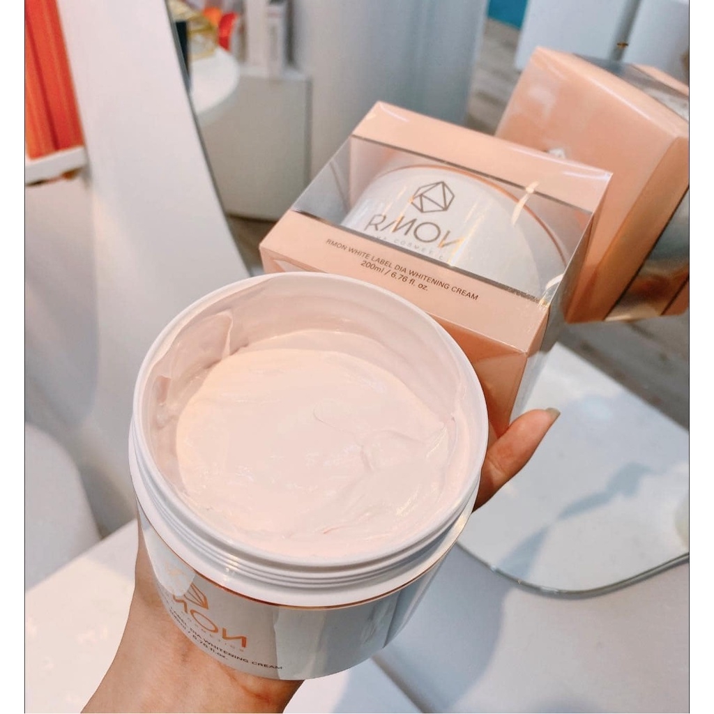 Kem Body RMON White Label Dia Whitening Cream Hũ 200ml
