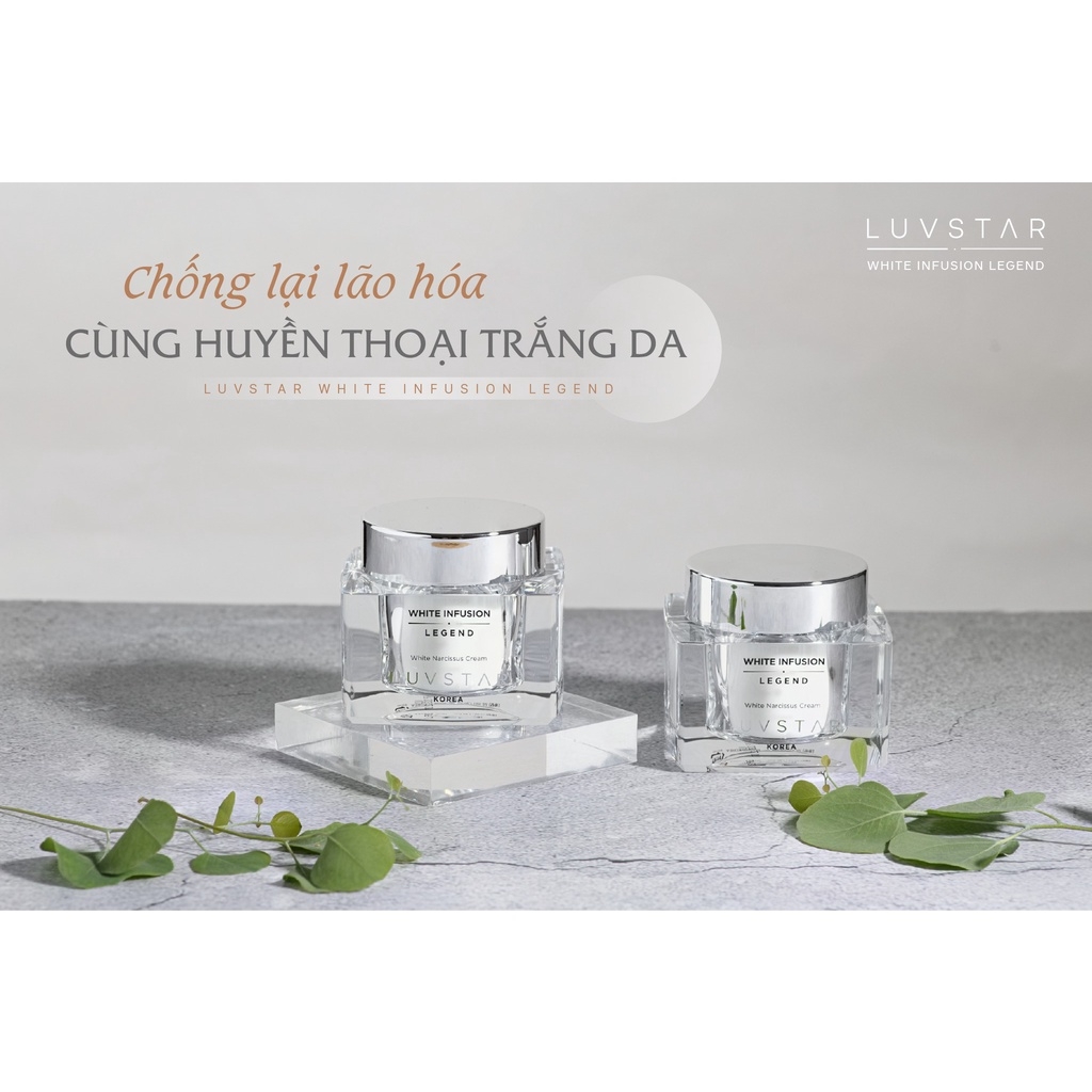 Kem Dưỡng Luvstar White Narcissus Cream Hàn Quốc 55ml