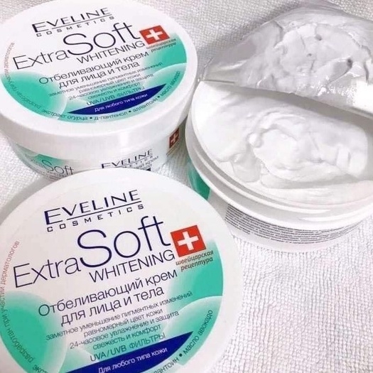 Kem Dưỡng Eveline Extra Soft Whitening Hũ 200ml