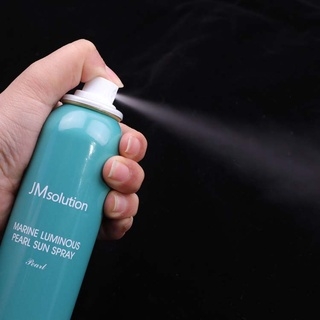 Xịt Chống Nắng JM Solution Luminous Sun Spray - XANH PEARL Chai 180ml