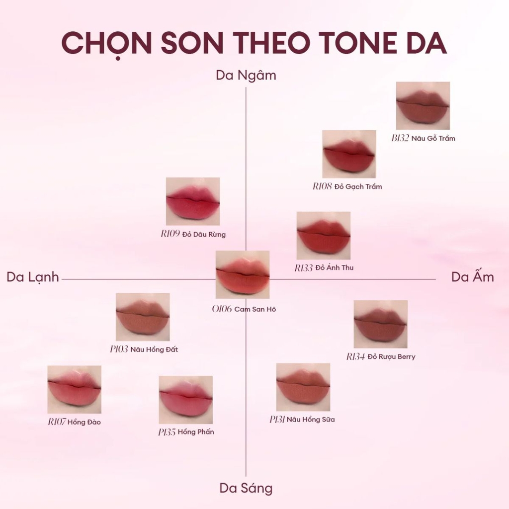 Son Kem Bùn Colorkey Mềm Mịn Lâu Trôi Tự Nhiên Mousse Matte Lip Mud 2g