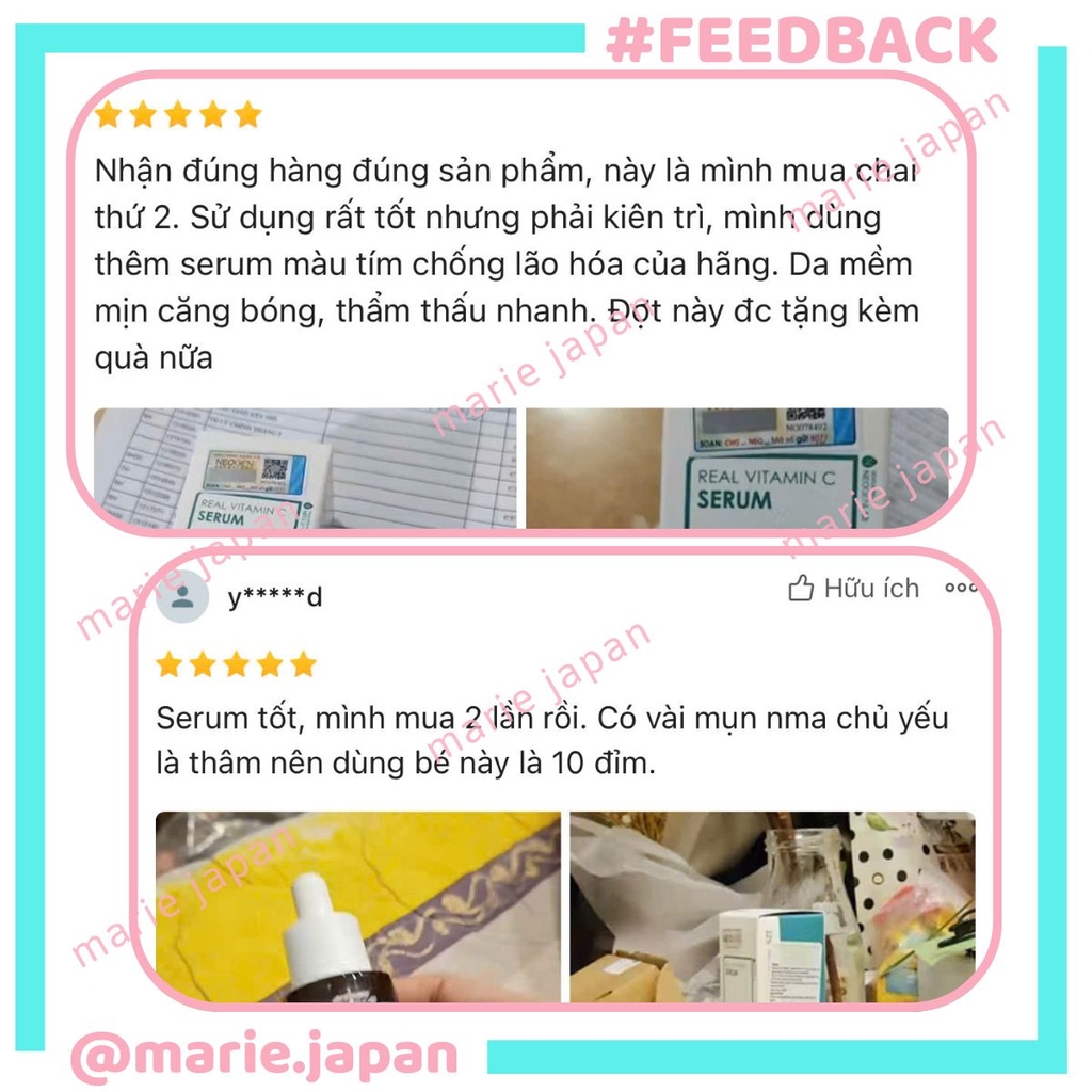 Serum Neogen Real Vitamin C 22% Vitamin C Kakadu Dưỡng Ẩm Trắng Da Mờ Thâm Hàn Quốc Mini 10g