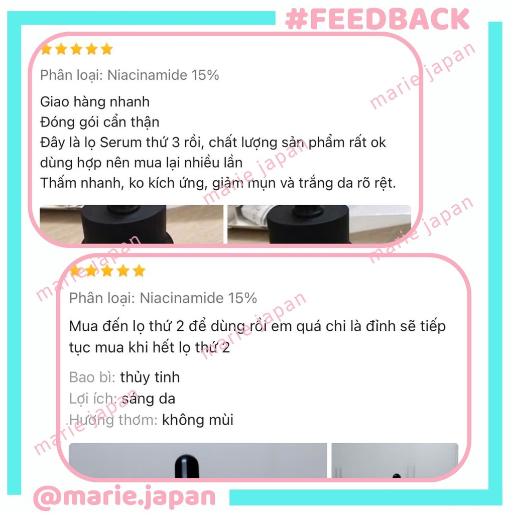 Serum COSRX The RX Niacinamide 15% Dưỡng Sáng Giảm Thâm Mụn Hàn Quốc Chai 20ml