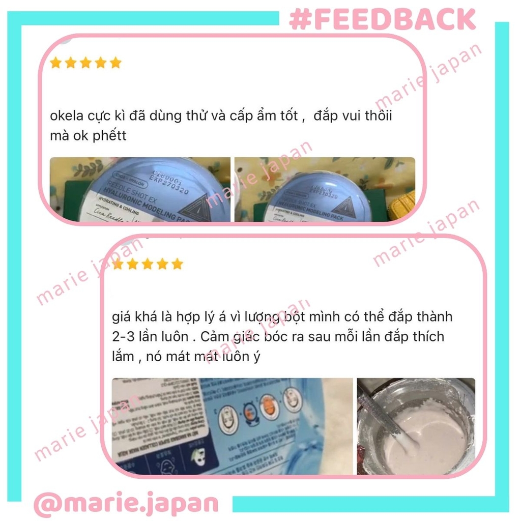 Mặt Nạ Dẻo VT Reedle Shot Ex Modeling Pack Cấp Ẩm Làm Dịu Sáng Da Hàn Quốc Gói 25g