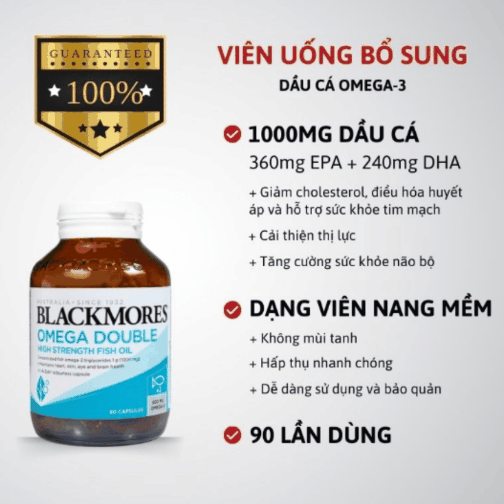 Tổng Hợp  Viên Uống Blackmores  Hỗ Trợ Cân Bằng Nội Tiết, Đẹp Da & Giảm Khô Da (Úc)