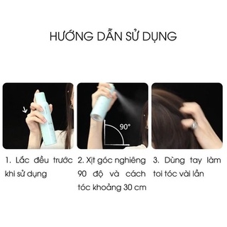 Dầu Gội Khô Giúp Tóc Bồng Bềnh Tức Thì Nội Địa Trung Chai 150ml