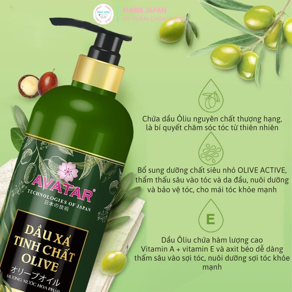 Dầu Gội Xả Avatar Hương Nước Hoa Cao Cấp Dưỡng Ẩm Phục Hồi Tóc Bồng Bềnh Chắc Khỏe
