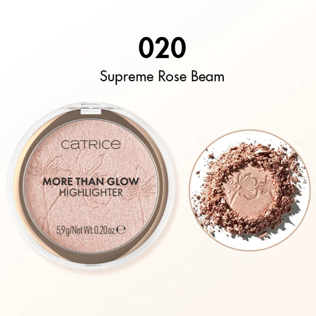 Phấn Bắt Sáng Catrice Lâu Trôi Mịn Lì Tự Nhiên More Than Glow Highlighter 5,9g