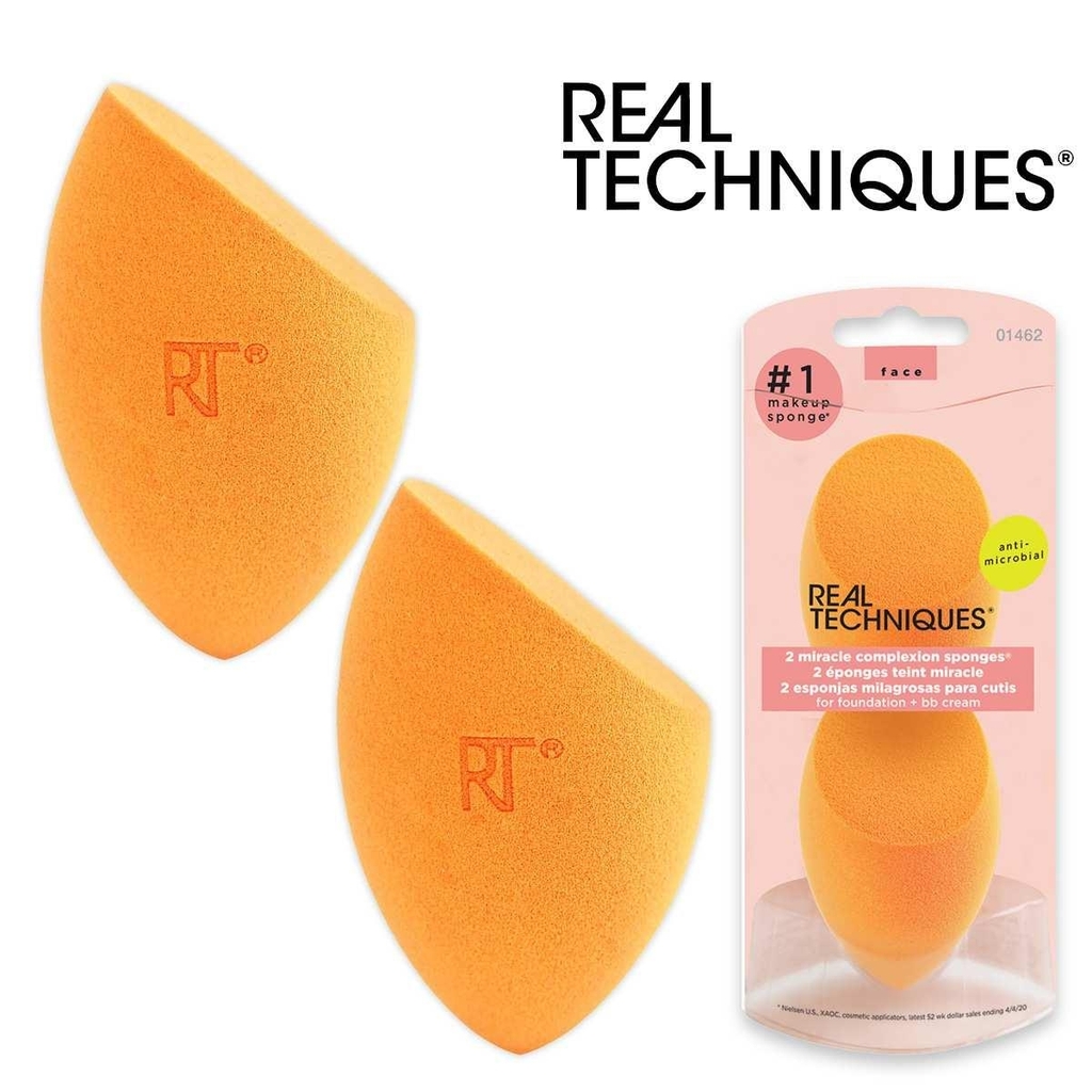 Mút Trang Điểm Real Techniques Tán Nền Mỏng Mịn Tự Nhiên