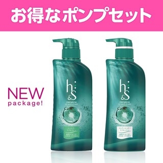 Set Gội Xả HS Nhật Bản Chai 370ml*2