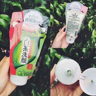 SRM Rohto Shirochasou Green Tea Foam Tuýp 120g