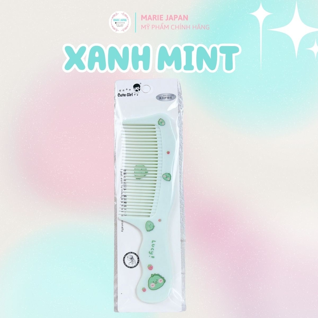 Lược Chải Tóc Mini Cute Girl Siêu Dễ Thương Nhỏ Gọn Tiện Lợi Mang Theo