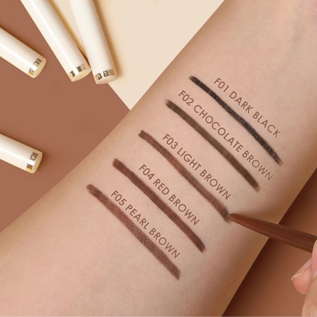 Kẻ Mắt Focallure Đầu Mảnh Siêu Mịn Chống Nước Lâu Trôi Perfectly Defined Gel Eyeliner 1.7mm