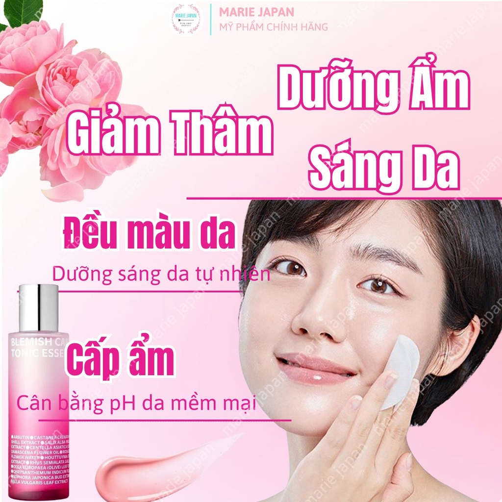 Nước Cân Bằng ISOI Dưỡng Sáng Mờ Thâm Cấp Ẩm Dịu Da Blemish Care Tonic Essence Hàn Quốc 130ml