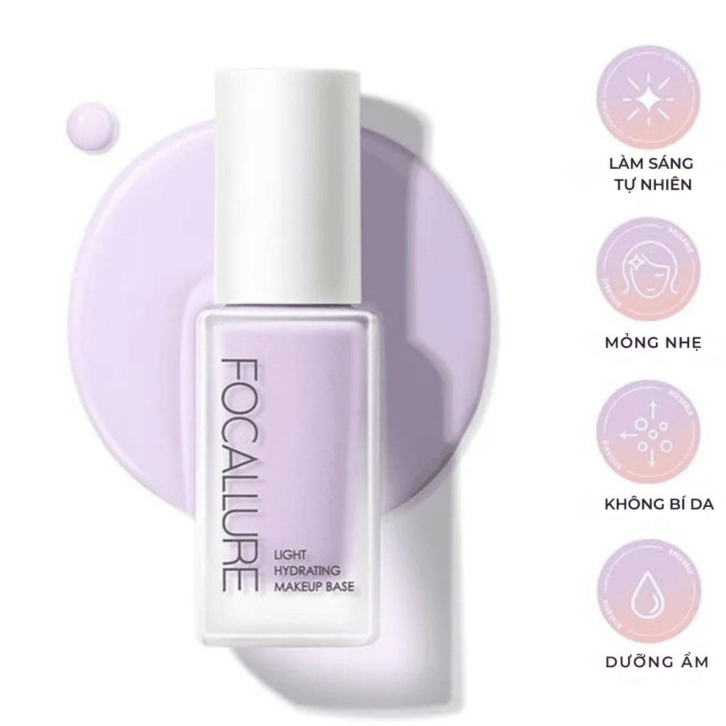 Kem Lót Focallure Cao Cấp Hiệu Chỉnh Màu Mịn Mướt  Tự Nhiên Kiềm Dầu Tốt Lâu Trôi Makeup Base FA934 30g