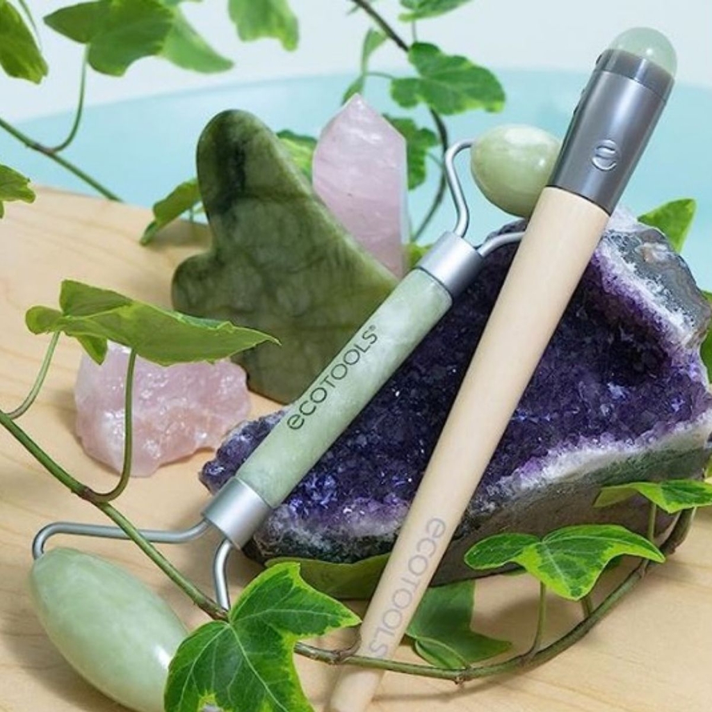 Set 2 Thanh Lăn Ecotools Massage Da Mặt & Mắt Nâng Cơ Thọn Gọn Mỹ