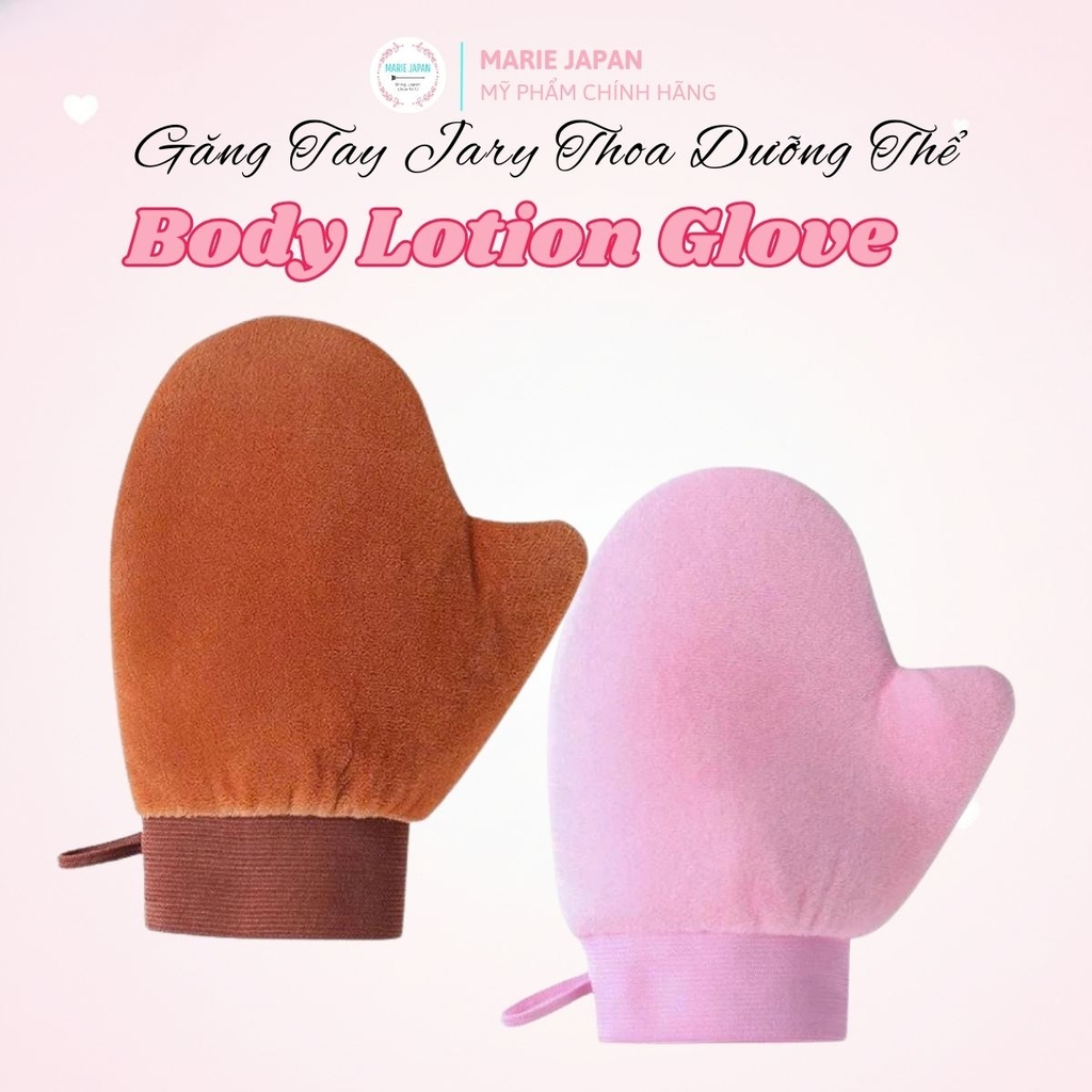 Găng Tay Thoa Lotion Jary Thoa Dưỡng Thể Đều Mịn Tiện Lợi Body Lotion Glove