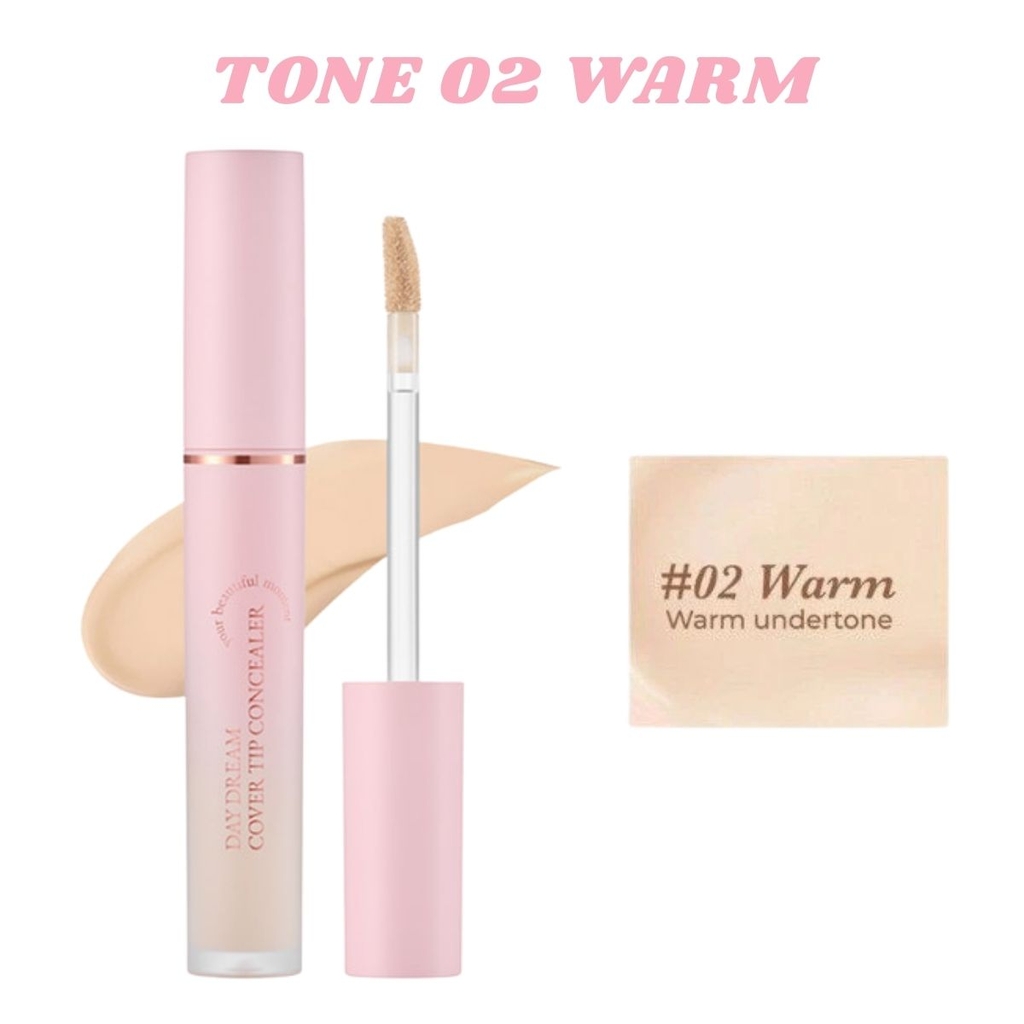 Che Khuyết Điểm Aperire Che Phủ Tự Nhiên Mỏng Nhẹ Lâu Trôi Daydream Cover Tip Concealer Hàn Quốc Cây 4.5ml
