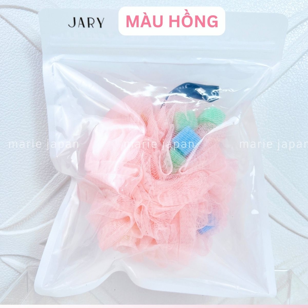 Bông Tắm Xơ Mướp JARY Siêu Tạo Bọt Mềm Mại Làm Sạch Da Hiệu Quả Loofah Bath Sponge 50g