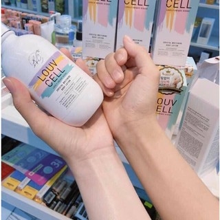 Dưỡng Thể Louv Cell Crystal Whitening Body Lotion Tuýp 120ml