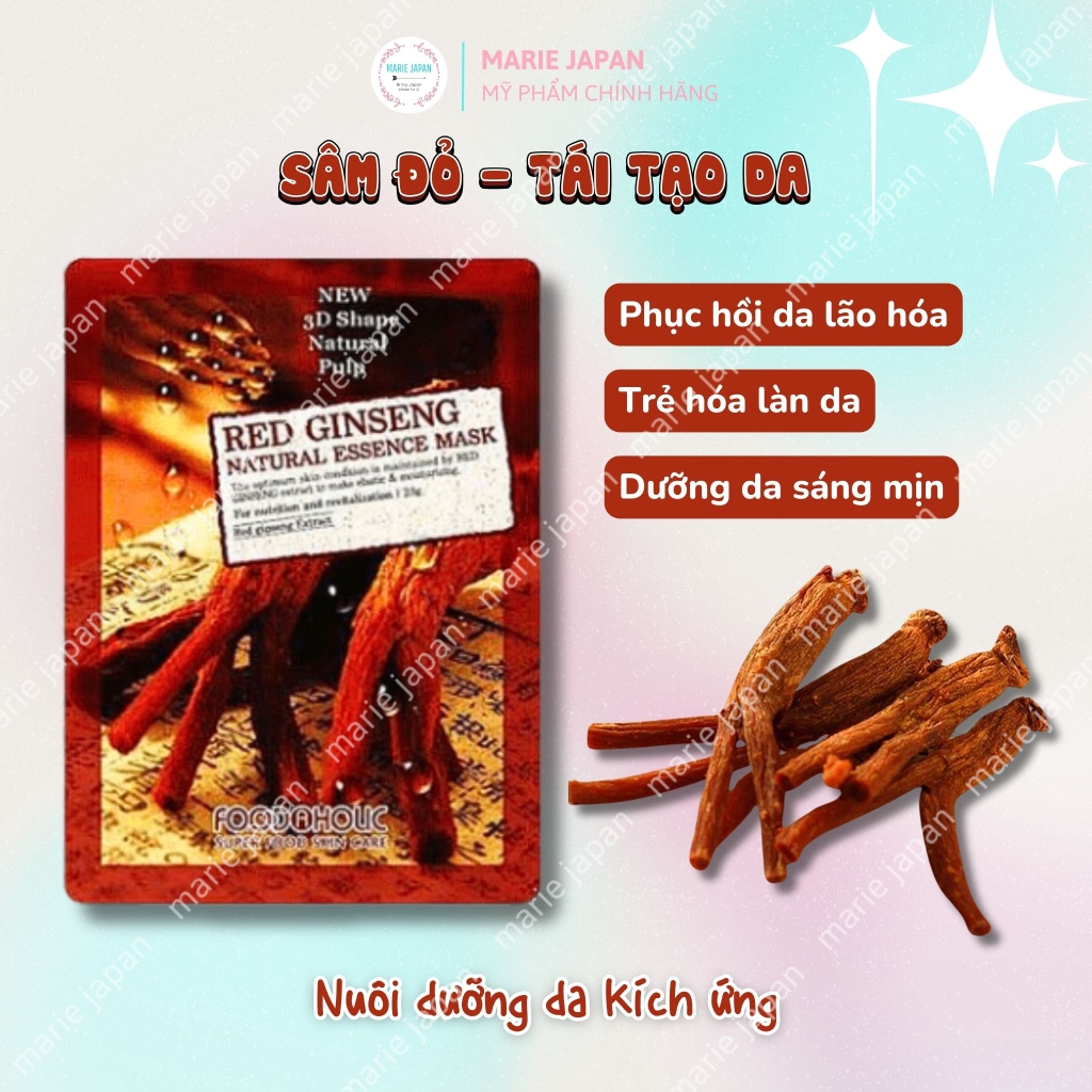 Mặt Nạ Dưỡng Da 3D Foodaholic Hàn Quốc