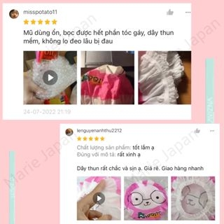 Mũ Tắm Trùm Tóc Ủ Tóc Cute Shuya Giao Mẫu Ngẫu Nhiên